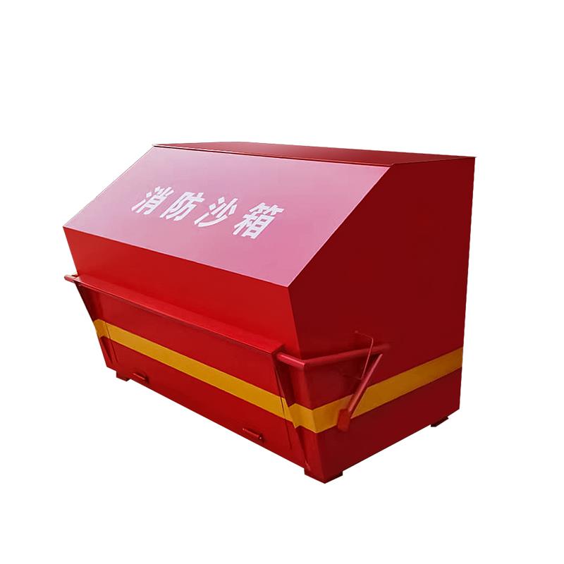 加油站消防沙箱1立方中石油脚踏沙池2立方防汛砂箱不锈钢灭火沙箱