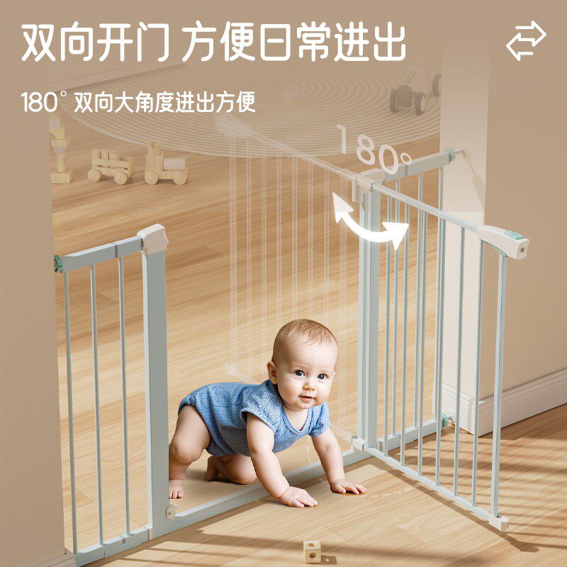 免打孔楼梯口护栏婴儿童安全门宝宝宠物围栏门口栅栏挡板厨房栏杆