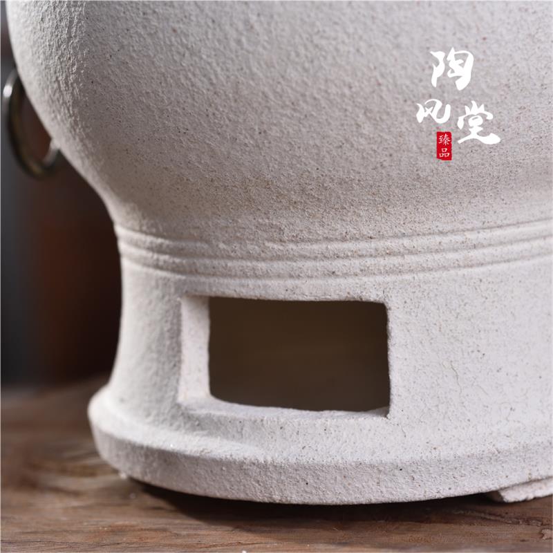 碳烤炉手工复古白泥炉小火炉烧炭炉橄榄炭炉功夫茶煮茶器烧水煮茶