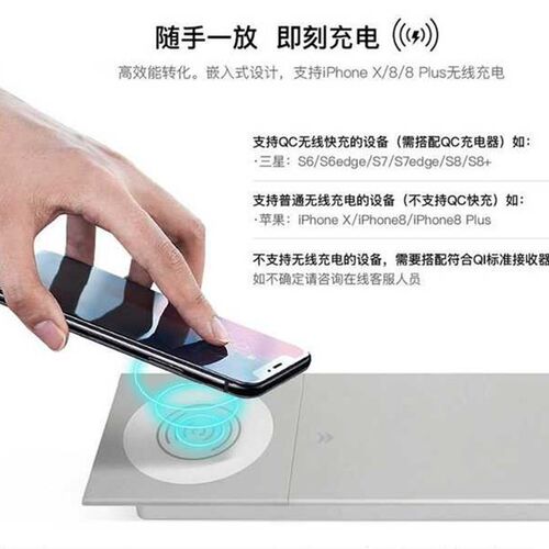 办公桌多媒体插座桌面多功能理线盒面板隐藏式滑盖插座无线充电插