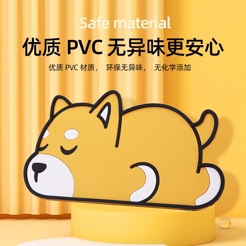2025新款汽车防滑垫卡通车载中控置物垫耐高温无气味可水洗手机垫