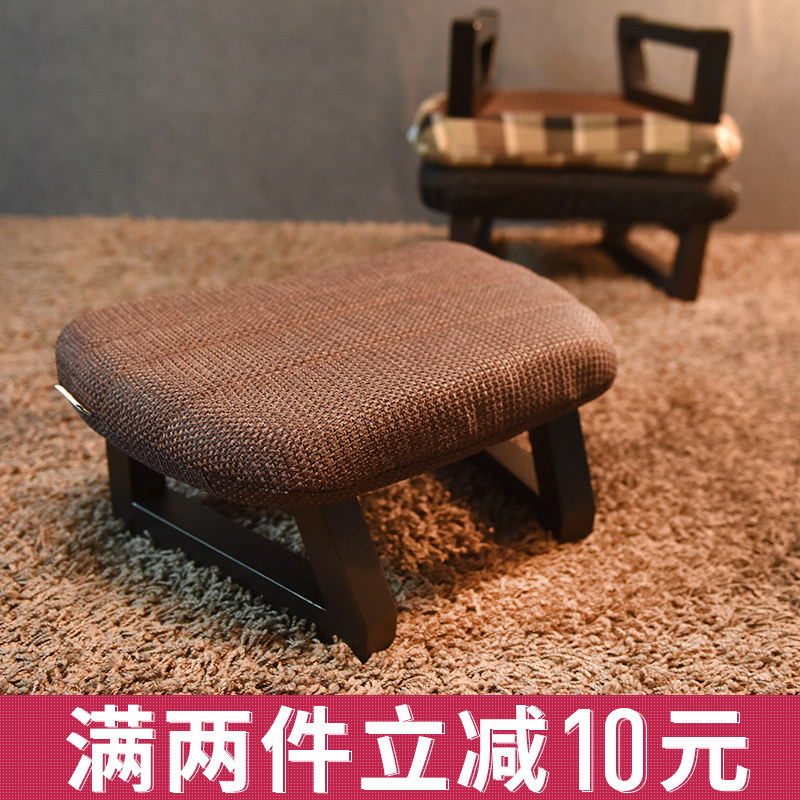 小凳子家用时尚创意布艺板凳椅子沙发凳成人换鞋凳穿鞋凳实木矮凳