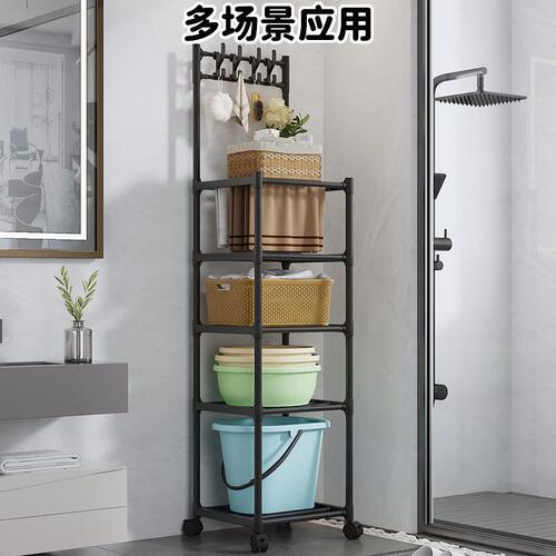甄选厨房置物架落地多层家用微波炉架锅架收纳架加厚烤箱架厂家