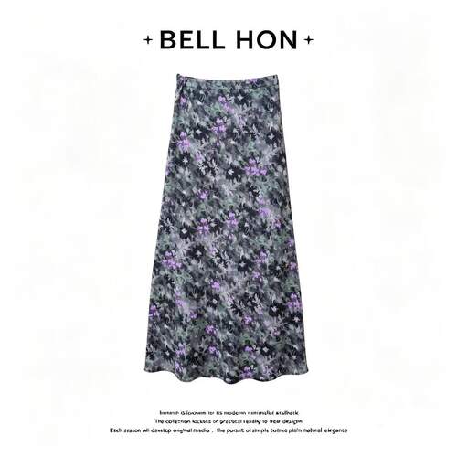 【BELL HON】2026夏新款设计感显瘦半身裙-BHT00042