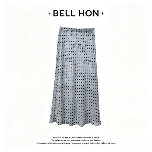 【BELL HON】2026夏新款设计高级感显瘦半身裙-BHT000121