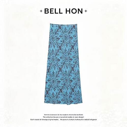 【BELL HON】2026夏新款设计高级感高腰显瘦半身裙-BHT000213