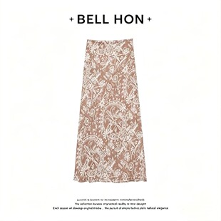 【BELL HON】2026夏新款设计高级感显瘦半身裙-BHT000161
