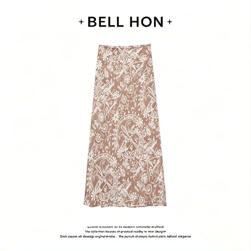 【BELL HON】2026夏新款设计高级感显瘦半身裙-BHT000161