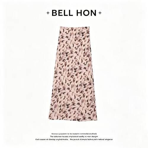 【BELL HON】2026夏新款设计高级感显瘦半身裙-BHT000251