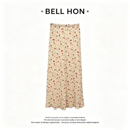 【BELL HON】2026夏新款设计高级感显瘦半身裙-BHT000125