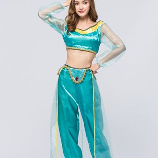 甄选【姚心田】新款万圣节印度服拉丁服女 域地舞女套装 茉莉公