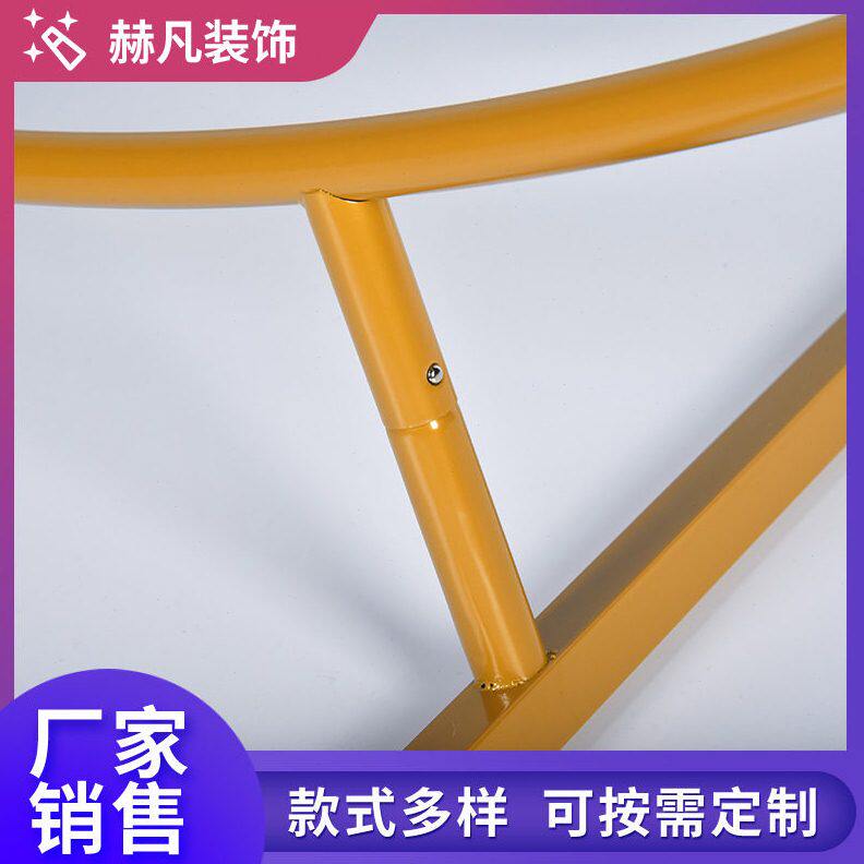 甄选厂家供应 婚庆圆环气球拱门 婚庆道具铁艺杆圆环架子 气球支