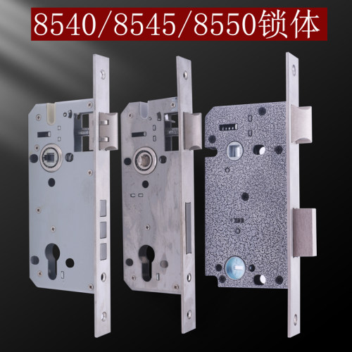 不锈钢85型碧桂园入户门锁体8540/8545/8550/8560别墅门大门室内