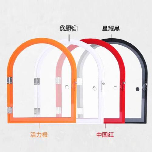 甄选亚克力有机玻璃窗口熟肉店冷菜售卖玻璃窗隔断门洞
