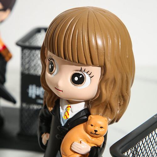甄选魔法学院笔筒女孩儿童学生毕业开学礼物树脂铁笔筒生日节日礼