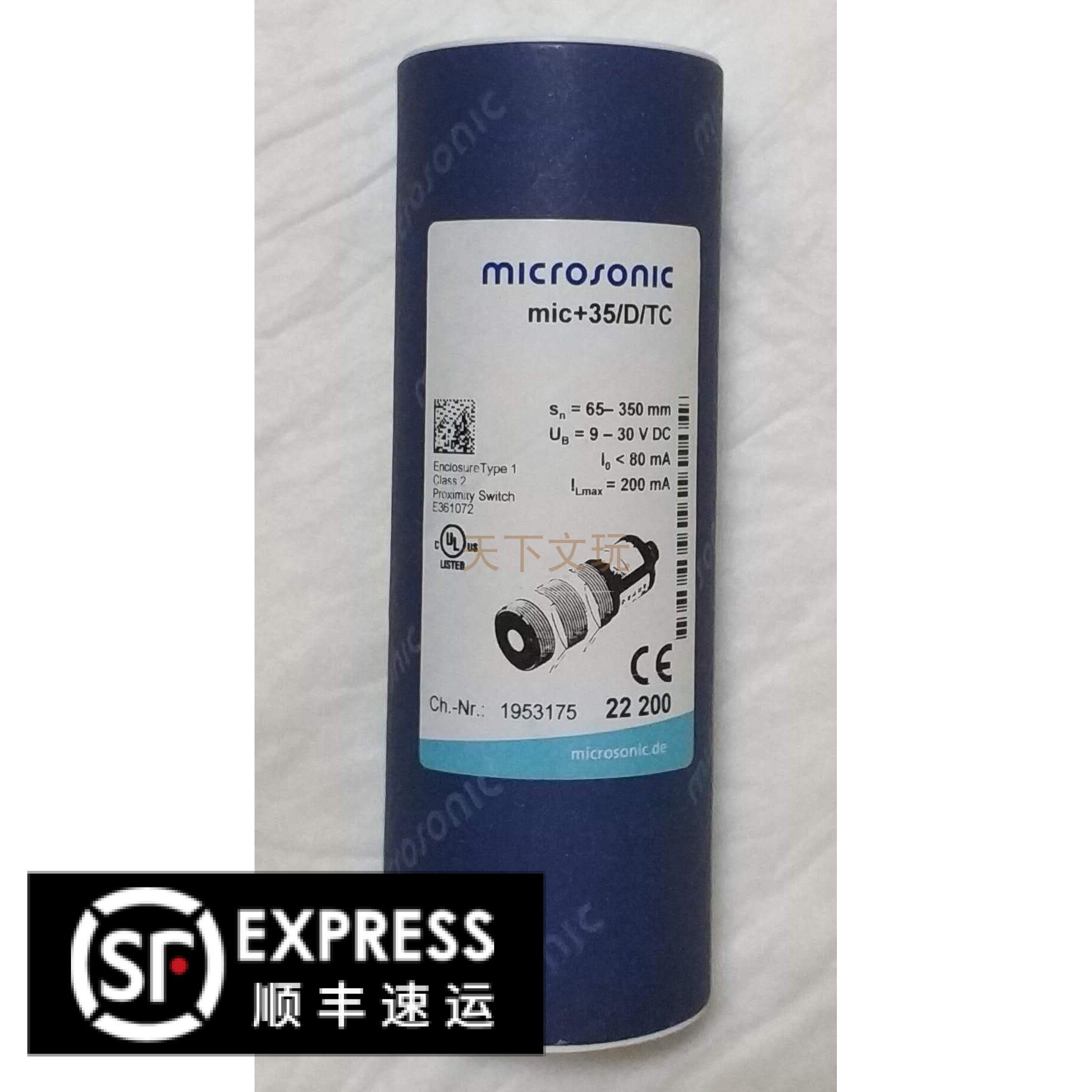 德国原装威声microsonic超声波传感器mic+35/D/TC