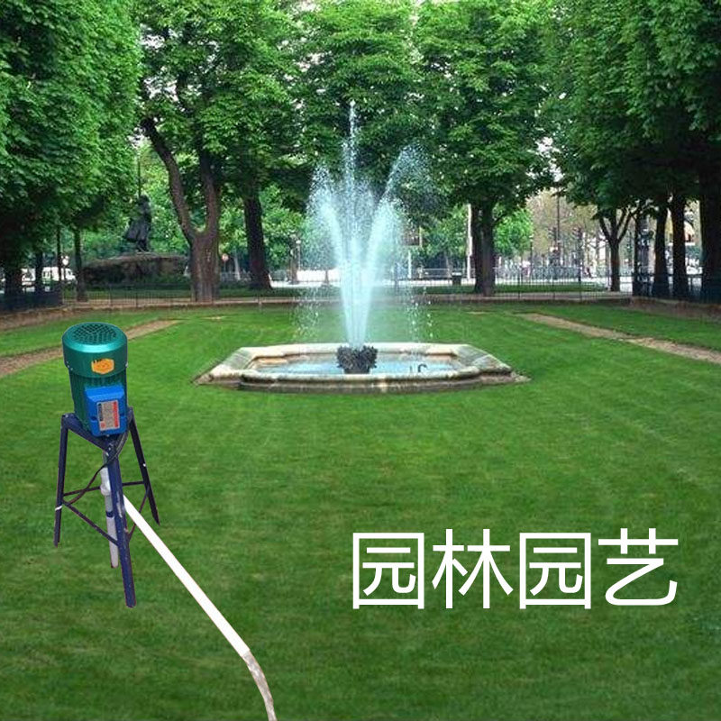 新款节能软轴螺杆自吸深井泵三脚架高扬程防冻家用水泵软轴泵配件