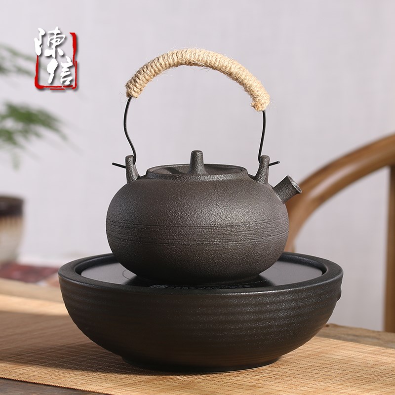陈信家用茶炉电陶炉烧茶水小型电热炭炉泡茶煮茶器不挑壶静音家用