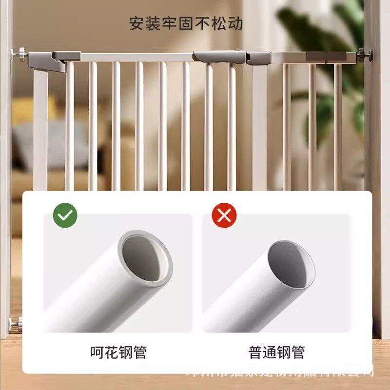 狗栅栏围栏狗笼子栅栏门室内楼梯口狗栏狗狗大型犬门栏狗栅栏