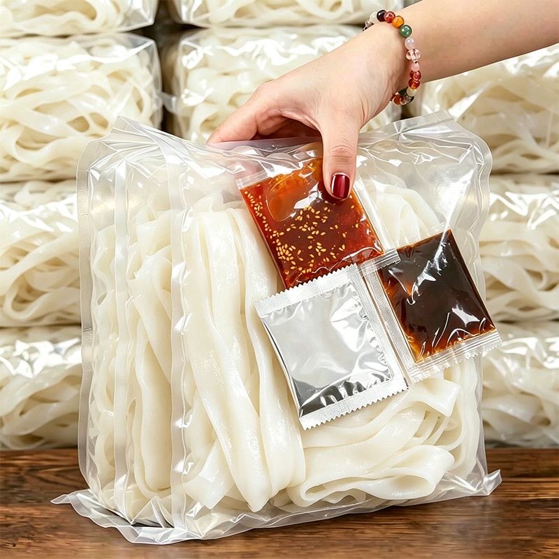 特价抢】鲜凉皮麻酱红油开袋即食速食免煮轻食宿舍夜宵方便食品