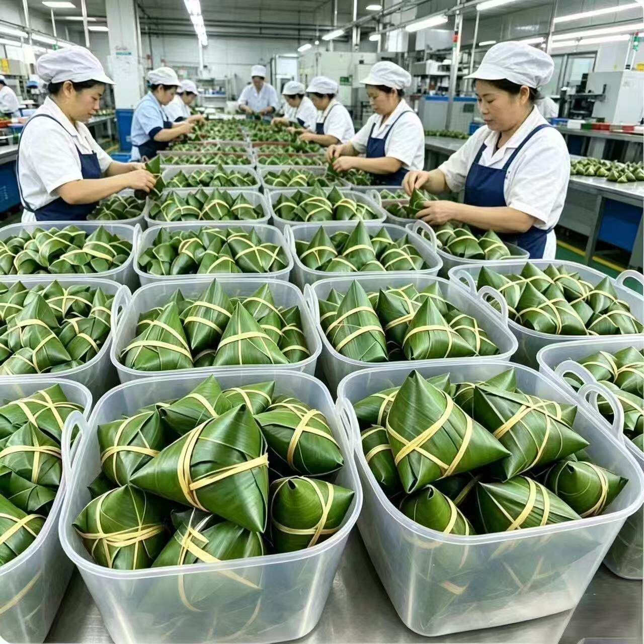 【现做现发】鲜肉粽子袋装100g/个真空包装早餐速食手工制作肉粽