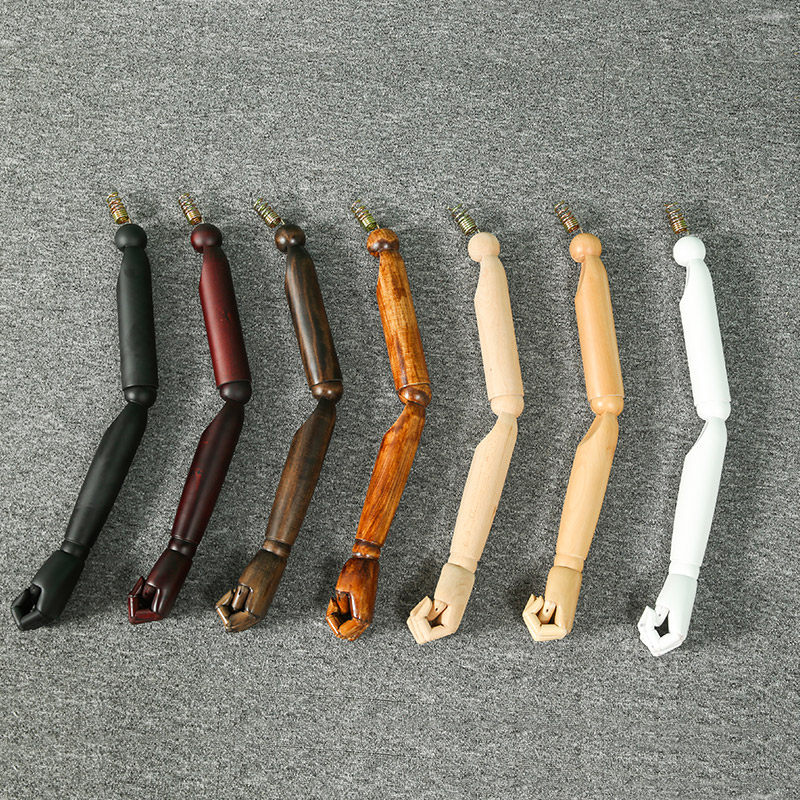 模特木头手臂活动手臂玻璃钢模特实木手臂人台配件包邮
