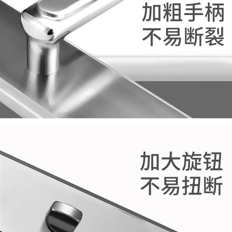 福熙防盗门把手 11齿防盗门把手 爱维特门把手 中心距80面板拉手