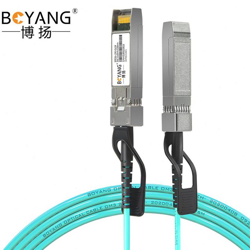 博扬 SFP+AOC光纤堆叠线缆模块 万兆10G有源直连光缆30米可选用