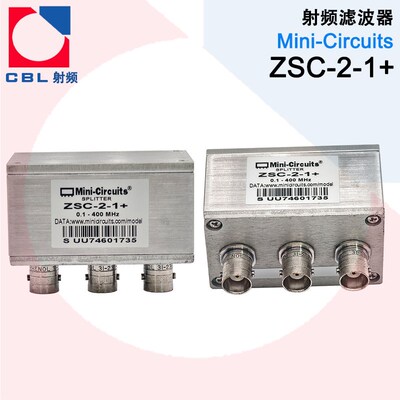 ZSC-2-1+ 功分器 0.1-400MHz Mini-Circuits ZSC-2-1