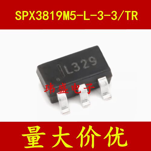 全新原装 SPX3819M5-L-3-3/TR SPX3819M5-L-3.3/TR 稳压器