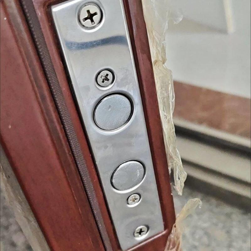 侧面小副锁天地侧副锁侧边锁门锁防盗门小锁通用型配件家用锁点