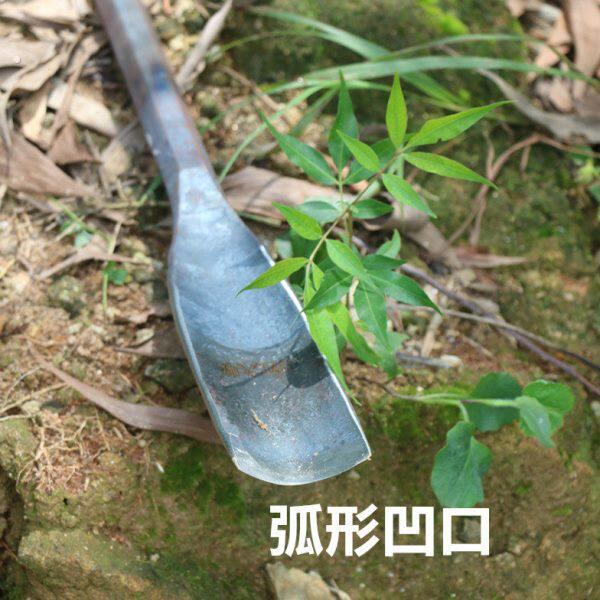 重型实心弹簧钢树铲挖洞移植种树挖土坑铲铁锹园艺林工具锹铲直锹