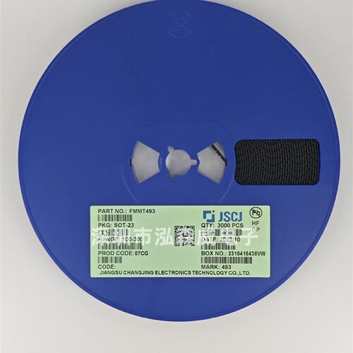 CJ长电长晶FMMT493/491/495/591/593/618/619/718/720 SOT23 丝印