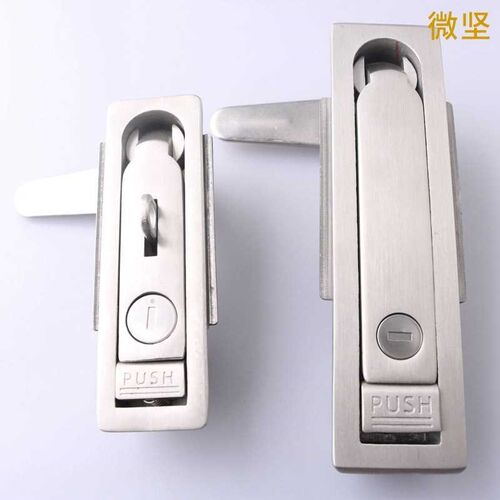MS712-1配电箱不锈钢平面锁 机箱柜锁MS713-1电器控制箱挂锁