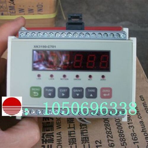 上海耀华XK3190-C701导轨式安装的现场总线式重量变送器配料仪表2