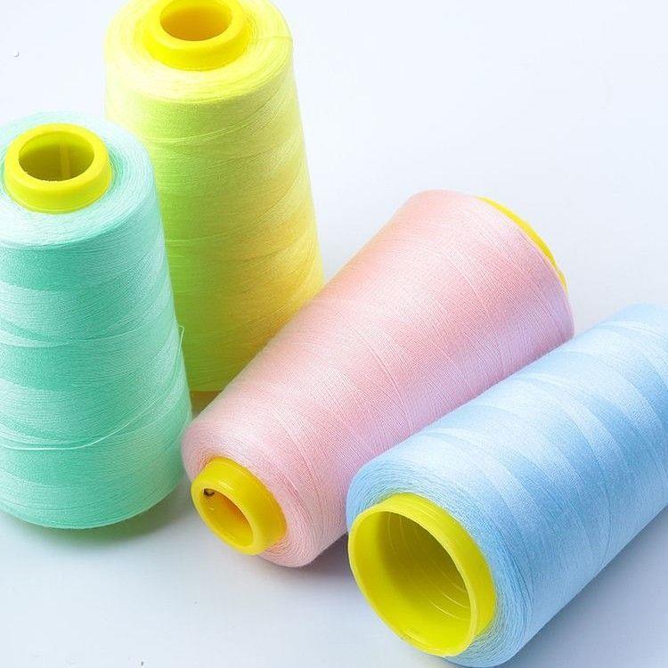 电动缝纫机专用线402服装缝纫线手缝家用2股细线缝纫机宝塔线缝衣图片