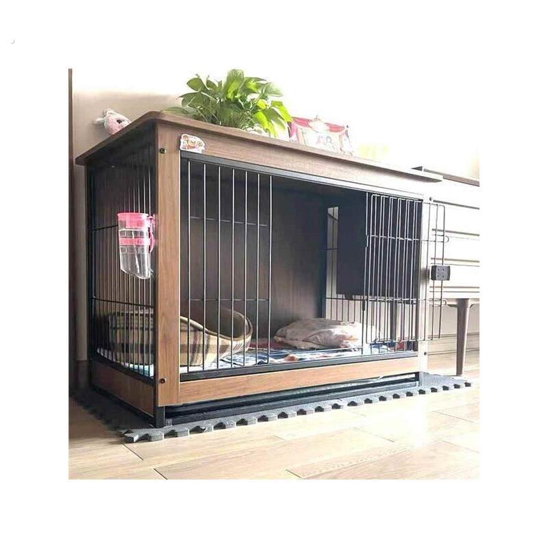 笼子木质宠物室内中型犬小型犬泰迪柴犬围栏家用带厕所别墅笼