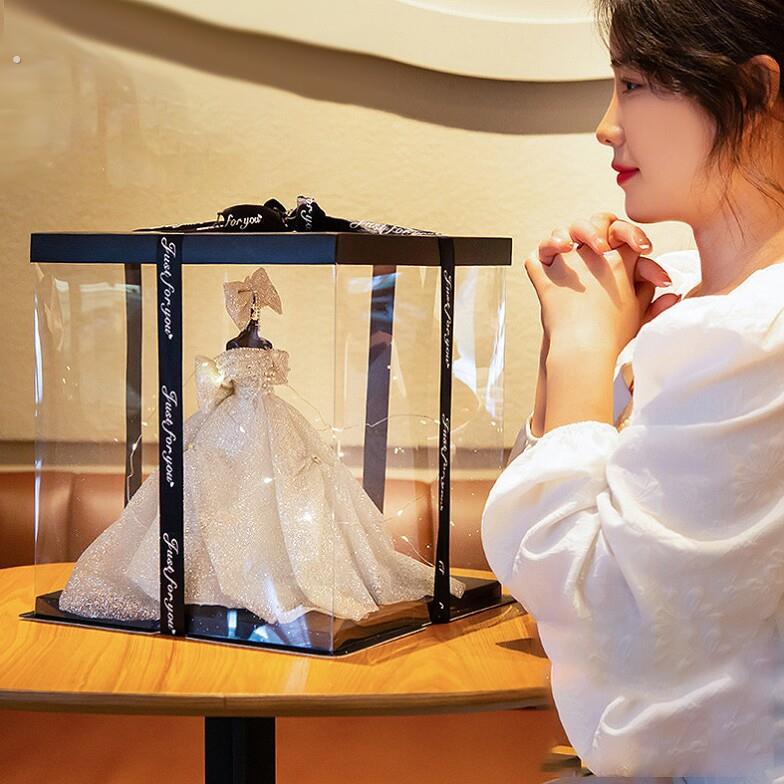 小众高级婚纱模型走心生日礼物女生实用闺蜜耶诞节七夕情人节礼品