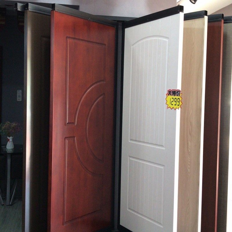 木门展示架翻页门板板材架子抽拉立式推拉架房门室内门样品门展架