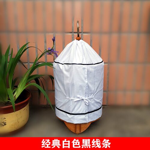 画眉鸟广笼笼衣双层36公分白色高档圆形笼布28母笼衣笼罩鸟罩新款