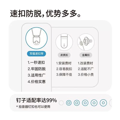 耳福吉他背带S01速扣电木吉他贝斯防脱背带 一秒扣上 清新多色