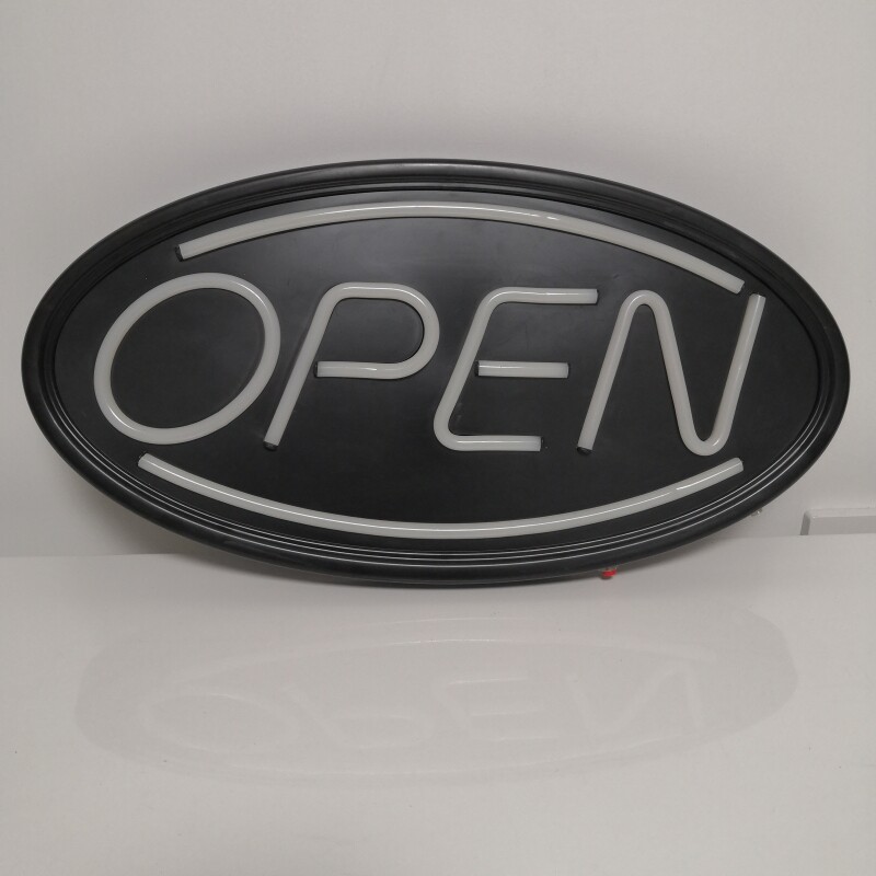 led广告灯牌霓虹管发光字open电子牌灯箱商铺营业中挂牌OPENSIGNS