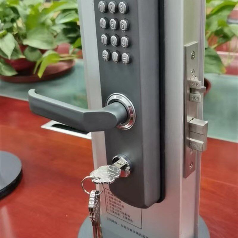新款不锈钢机械密码锁家用房间室内房门木门大门铝合金户外防水锁