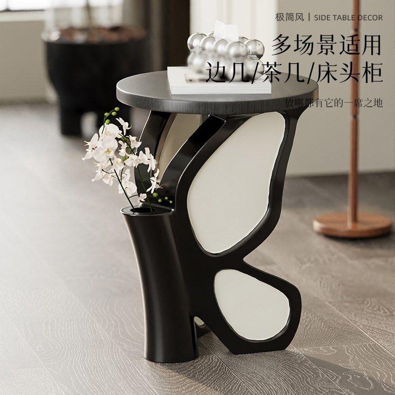 中古风客厅落地摆件蝴蝶茶几复古装饰设计品床头乔迁新居礼物软装