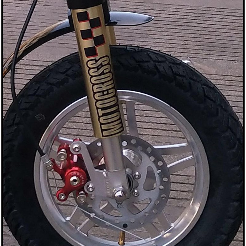 电动自行车碟刹前轮折叠电动车铝合金前后轮毂丝牙轮代驾车轮圈