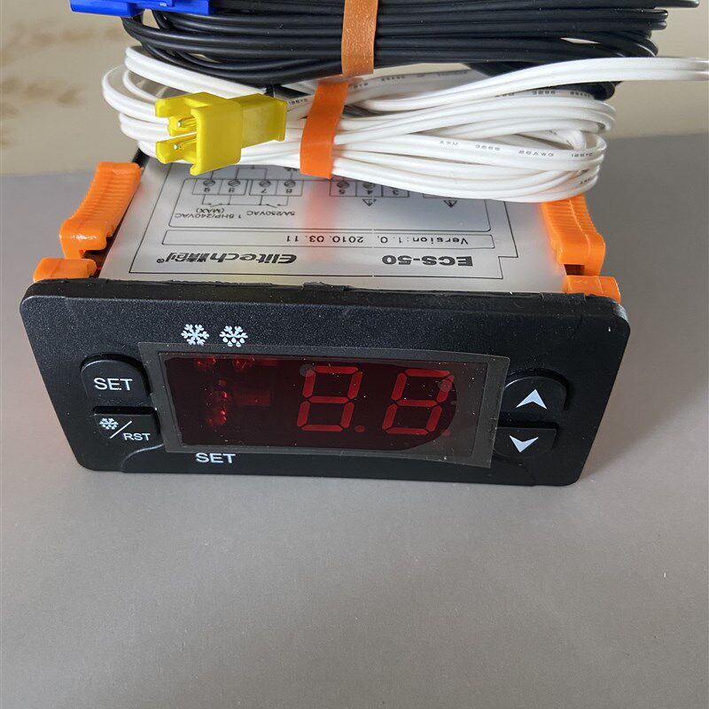 精创ECS-50厨房冰箱冰柜冷柜除霜温控器控制器展示柜岛柜点菜柜