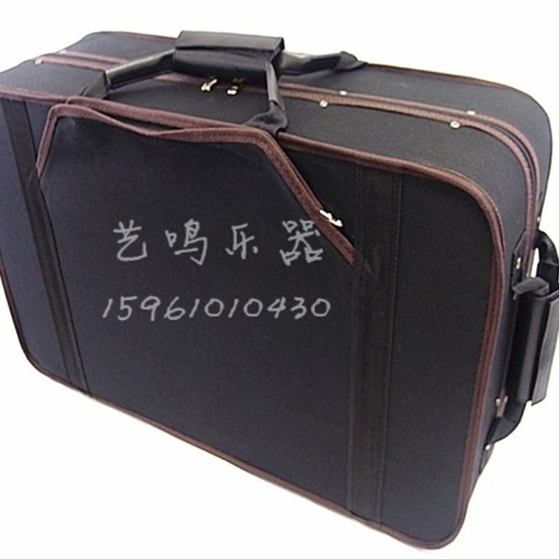 航空级夹板小提琴盒艺鸣乐器黑色登机箱四只装提琴收纳盒便携琴盒