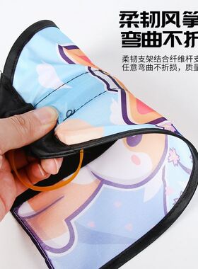 儿童弹射风筝枪手持发射枪户外冲天发射飞机滑行小男孩专用玩具
