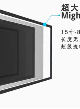 红外触摸屏框usb投影led显示屏拼接屏电脑电视变改加装大尺寸定制