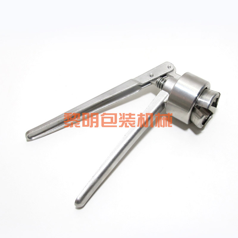 不锈钢手动轧盖机 32mm大口径盐水瓶输液瓶封口工具锁盖机压盖钳